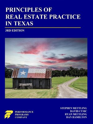 cover image of Principles of Real Estate Practice in Texas